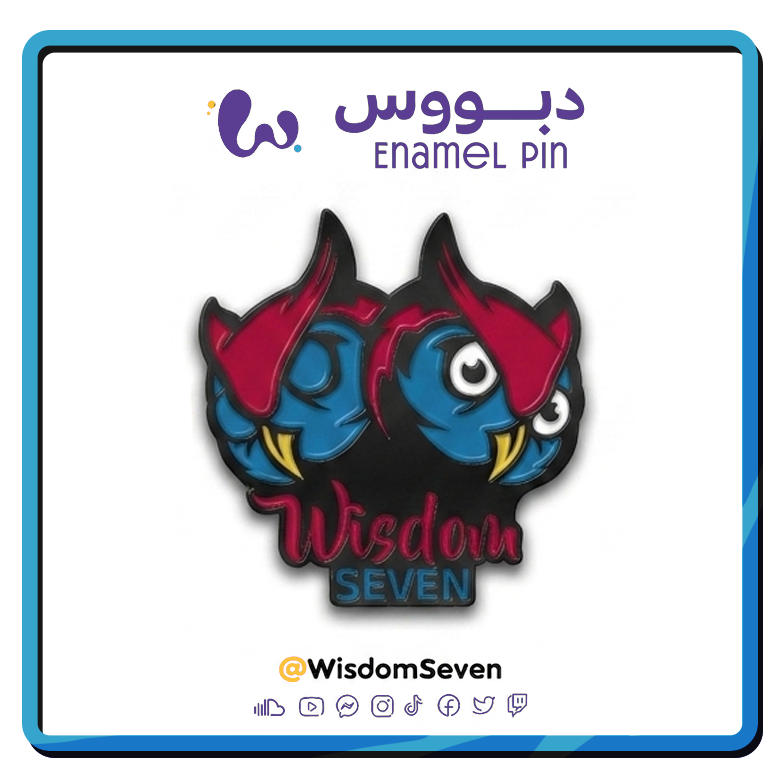Enamel Pin No. 3 — 2018